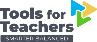 Tools for Teachers by Smarter Balanced logo.